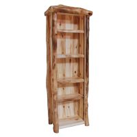 Beartooth Aspen XL Bookcase - 27" - Wild Panel & Natural Log