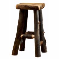 Beaver Creek Aspen Log Bar Stool