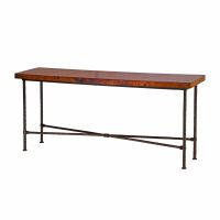 Betsy Hammered Copper Sofa Tables - 72"