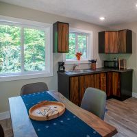 Custom Contemporary Rustic Kitchen Cabinets