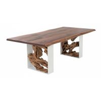 Twisted Root Dining Table - Teak Insert