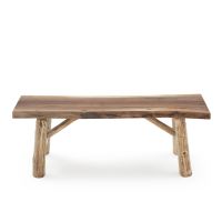 Cedar and Black Walnut Bench