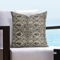 Boho Diamond Stone Accent Pillow