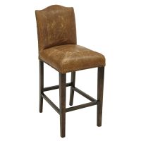 Bristol Bar Stool - Bomber Jacket Brown