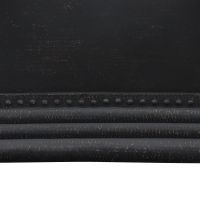 67" Hammered Copper Double Slipper Bathtub with Rings Detail