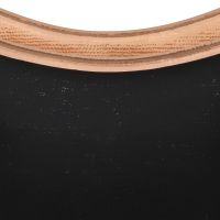 67" Hammered Copper Double Slipper Bathtub with Rings Detail