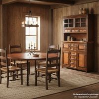 Copper Hutch: This image was generated or modified using AI for visualization purposes.