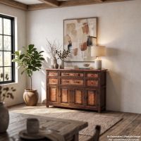 Copper Buffet: This image was generated or modified using AI for visualization purposes.