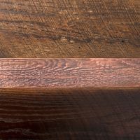 Closeup of Copper Canyon Coffee Table w/ Copper Inlay