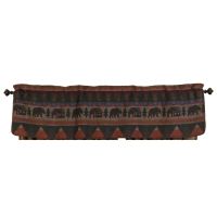 Cabin Bear Valance