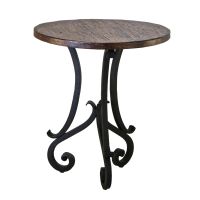 Camino Pamplona Bar Table - Rosewood Tabletop