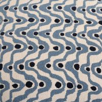 Cas Blue Ottoman detail