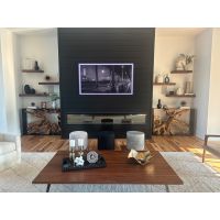 Customer Photo - Modern Root Console Table