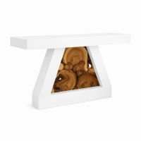 Highland Console: White with Suar