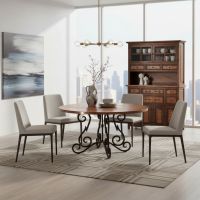 Rustic Hutch: Some lifestyle images are created with AI for visualization purposes. Crafted from natural solid wood, each piece is unique and will vary.