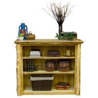Cedar Lake 3-Foot Log Bookcase