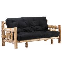 Cedar Lake Easy Glide Log Futon