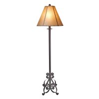 Rusted Iron Floor Lamp