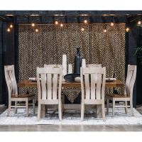 Chesterton Extreme Bend Dining Side Chairs - (Pictured w/ custom two-tone finish)