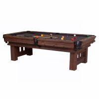 Cheyenne Barnwood Pool Table - Dark Finish