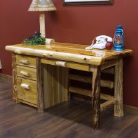 Cedar Lake Cabin Log File Desk