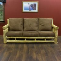 Rustic Cedar Log Sofa