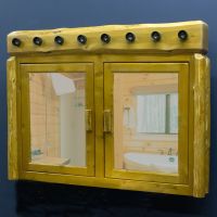Cedar Lake Rustic Double Medicine Cabinet