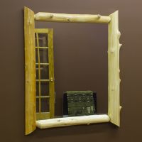Cedar Lake Logger Mirror