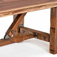 Golden Harvest Reclaimed Barn Wood Dining Table