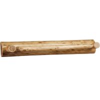 Cedar Lake Log Towel Bar - Clear Finish