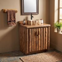 Cedar Towel Bar: Some lifestyle images are created with AI for visualization purposes. Crafted from natural solid wood, each piece is unique and will vary.