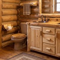 Toilet Paper Holder: Some lifestyle images are created with AI for visualization purposes. Crafted from natural solid wood, each piece is unique and will vary.