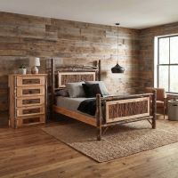 Rustic Chest Of Drawers: Some lifestyle images are created with AI for visualization purposes. Crafted from natural solid wood, each piece is unique and will vary.