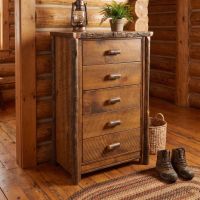 Barnwood Chest Of Drawers: Some lifestyle images are created with AI for visualization purposes. Crafted from natural solid wood, each piece is unique and will vary.