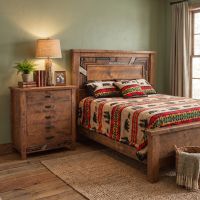 Barnwood Chest Of Drawers: Some lifestyle images are created with AI for visualization purposes. Crafted from natural solid wood, each piece is unique and will vary.