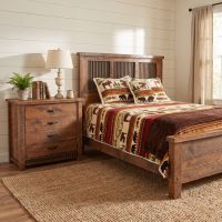 Barnwood Chest Of Drawers: Some lifestyle images are created with AI for visualization purposes. Crafted from natural solid wood, each piece is unique and will vary.