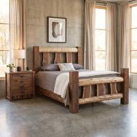 Barnwood Chest Of Drawers: Some lifestyle images are created with AI for visualization purposes. Crafted from natural solid wood, each piece is unique and will vary.