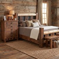 Rustic Chest Of Drawers: Some lifestyle images are created with AI for visualization purposes. Crafted from natural solid wood, each piece is unique and will vary.