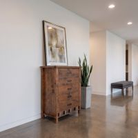 Rustic Chest Of Drawers: Some lifestyle images are created with AI for visualization purposes. Crafted from natural solid wood, each piece is unique and will vary.