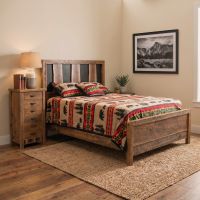 Rustic Chest Of Drawers: Some lifestyle images are created with AI for visualization purposes. Crafted from natural solid wood, each piece is unique and will vary.