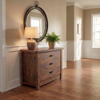 Barnwood Chest Of Drawers: Some lifestyle images are created with AI for visualization purposes. Crafted from natural solid wood, each piece is unique and will vary.