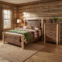 Rustic Chest Of Drawers: Some lifestyle images are created with AI for visualization purposes. Crafted from natural solid wood, each piece is unique and will vary.