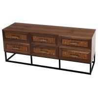 Contemporary Classic 6 Drawer Sideboard