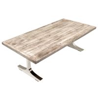 Contemporary Rustic Barnwood Dining Table