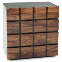 Contemporary Wood Filing Cabinet