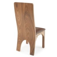 Contemporary Solid Wood Upholstered Dining Chair