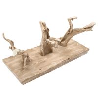 Cottage Driftwood Coffee Table Base