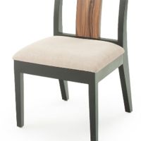 Creme Linen Seat Cushion