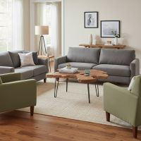 Live Form Coffee Table: Some lifestyle images are created with AI for visualization purposes. Crafted from natural solid wood, each piece is unique and will vary.