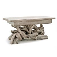 Unique Organic Coffee Table with Lift Top